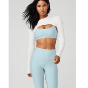 ALO Thrill Seeker Shrug in size small.